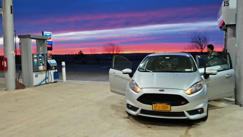 Illustration for article titled How Not To Drive Cross-Country: I Nearly Died In A Fiesta ST A Bunch Of Times
